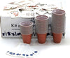 Kit-Accessori-Caffe-100/100/100-Palettine/bicchierini/zucchero