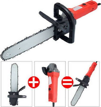 Kit Adattatore Smerigliatrice Flex Angolare Elettrosega Motosega Fai da te/Attrezzi elettrici da giardinaggio/Accessori per utensili elettrici/Accessori per motosega/Affilatori TradeKard - Acerra, Commerciovirtuoso.it