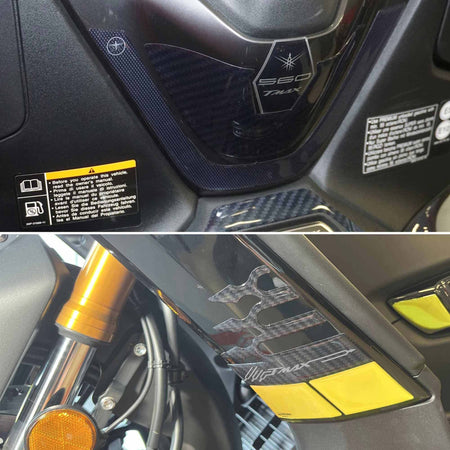 Kit-adesivi-3D-giallo-protezioni-scooter-compatibili-con-Yamaha-Tmax-560-2022-23
