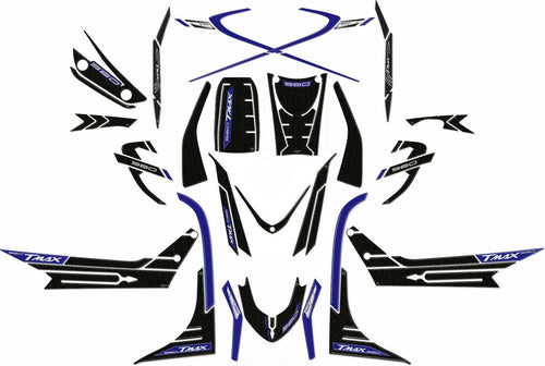 Kit-ADESIVI-in-GEL-3D-compatibili-YAMAHA-Tmax-560-2020-21-carbon-look-blu-metal