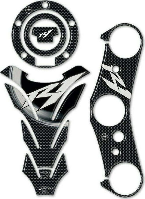 KIT-ADESIVI-in-gel-3D-per-MOTO-compatibili-YAMAHA-YZF-R1-2007-2008-CARBON-LOOK