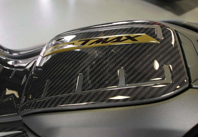 Kit-ADESIVI-in-RESINA-3D-compatibili-YAMAHA-Tmax-560-2020-2021-CARBON-LOOK-ORO