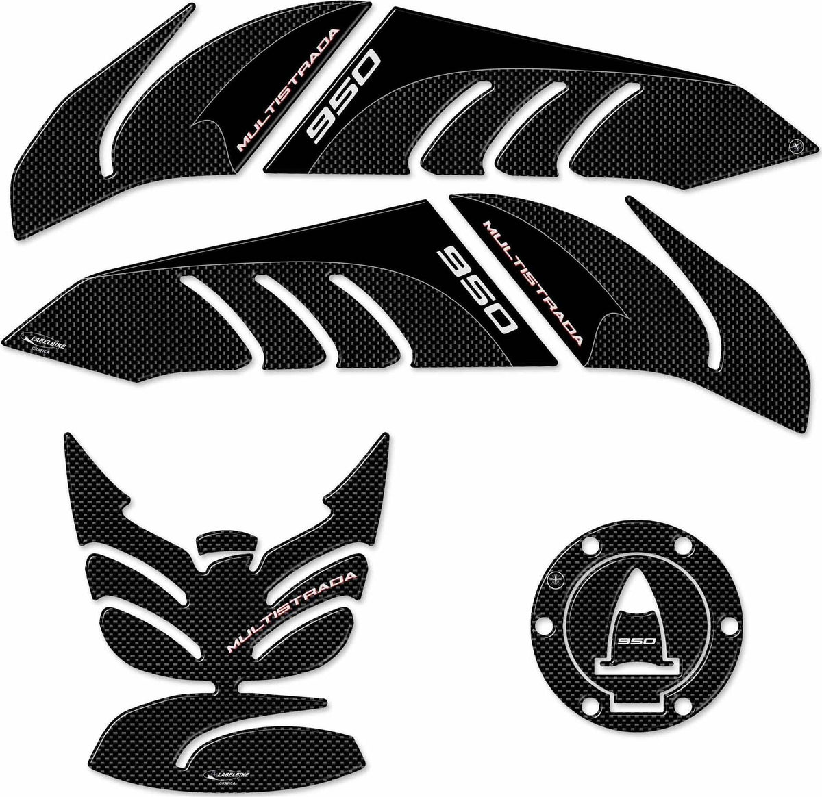 KIT STRISCE ADESIVE VERDI compatibili per CERCHI 17 MOTO KAWASAKI Z750 D0016