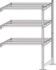 Kit aggiunta - scaffale in metallo - 100x60x200 cm - grigio - Paperflow Fai da te/Organizzazione casa e magazzini/Scaffalature Eurocartuccia - Pavullo, Commerciovirtuoso.it