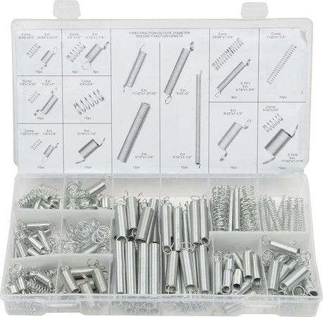 KIT ASSORTIMENTO SET MOLLE A COMPRESSIONE A TRAZIONE BOX 200 PEZZI VARIE MISURE Commercio Industria e Scienza/Prodotti per la trasmissione di energia/Molle/Molle di compressione Trade Shop italia - Napoli, Commerciovirtuoso.it