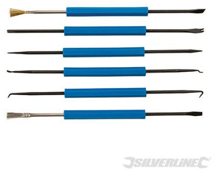 Kit attrezzi professionali per saldatura 6 p.zi