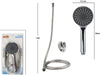 Kit Bagno Doccetta Doccino Soffione Doccia Con Laccio 1,8mt Staffa 69104 Rotondo Fai da te/Attrezzature per cucine e bagni/Attrezzature per bagni/Docce e componenti doccia/Filtri supporti e soffioni doccia/Docce fisse Trade Shop italia - Napoli, Commerciovirtuoso.it