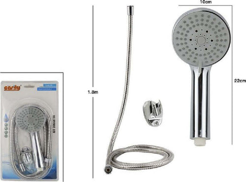 Kit Bagno Doccetta Doccino Soffione Doccia Tondo Con Laccio 1,8 Mt Staffa 69084 Casa, arredamento e bricolage > Accessori Bagno > Soffioni Doccia Trade Shop italia - Napoli, Commerciovirtuoso.it