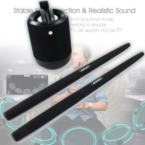 Kit Batteria Wireless Virtuale Q-gu2 Bacchette Altoparlante Portatile Bluetooth Elettronica/Audio e video portatile/Accessori/Casse portatili e Docking Station con altoparlanti/Casse portatili Bluetooth Trade Shop italia - Napoli, Commerciovirtuoso.it