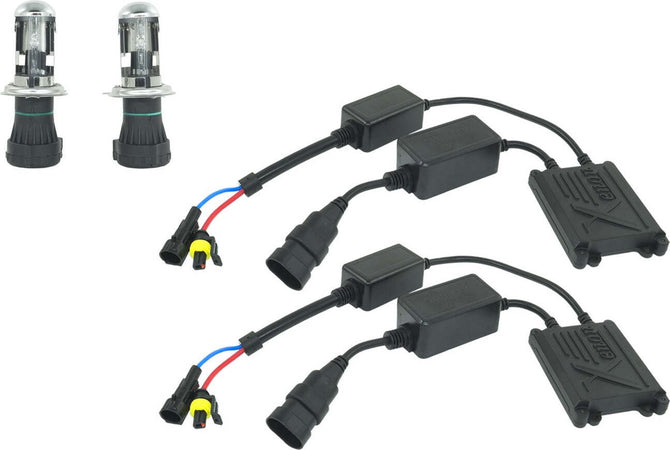 KIT BIXENON PER MOTO SCOOTER BI XENON LAMPADA H4 6000K 35W CENTRALINA SLIM Auto e Moto/Parti per auto/Luci lampadine e indicatori/Kit conversione Xeno Trade Shop italia - Napoli, Commerciovirtuoso.it