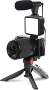 KIT-BLOG-INFLUENCER-STREAMING-ONLINE-MICROFONO-LUCE-CON-STAFFA-PODCAST