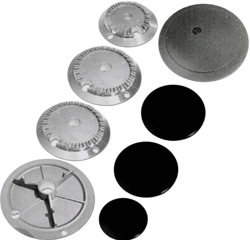 Kit Bruciatori Cappellotti Piattelli Adattabili Rex Doppio Foro