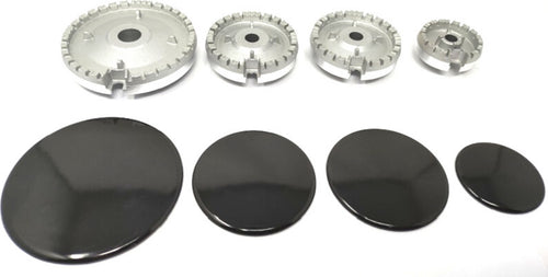 KIT BRUCIATORI + SPARTIFIAMMA PIANO COTTURA BEKO 4 FUOCHI ORIGINALI Casa e cucina/Utensili da cucina/Bruciatori da cucina Rossi Ricambi - Venetico Marina, Commerciovirtuoso.it