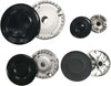 Kit Bruciatori+Cappellotti Adattabili Piano Cottura Indesit Ariston Samet Nardi