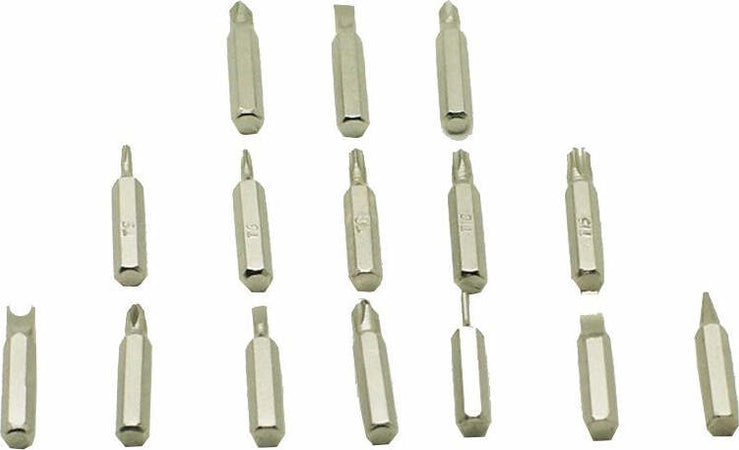 KIT CACCIAVITE 16pz DI PRECISIONE TOOLS PUNTE GIRAVITE TAGLIO CROCE TORX Fai da te/Utensili elettrici e a mano/Utensili a mano/Cacciaviti/Giraviti Trade Shop italia - Napoli, Commerciovirtuoso.it