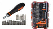 Kit Cacciavite Cricchetto Multiuso 31 Pz Con Punte Phillips Croce Torx Magnetico Casa, arredamento e bricolage > Bricolage e fai da te > Utensili Manuali > Cacciaviti Trade Shop italia - Napoli, Commerciovirtuoso.it