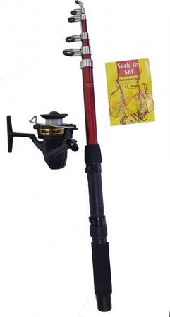 KIT CANNA DA PESCA ESTENSIBILE TELESCOPICA CON MULINELLO S71000 LENZA 10 AMI Sport e tempo libero/Caccia e Pesca/Pesca/Pesca a mosca/Canne da pesca Trade Shop italia - Napoli, Commerciovirtuoso.it