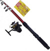 Kit-Canna-Da-Pesca-Estensibile-Telescopica-Con-Mulinello-S71000-Lenza-10-Ami