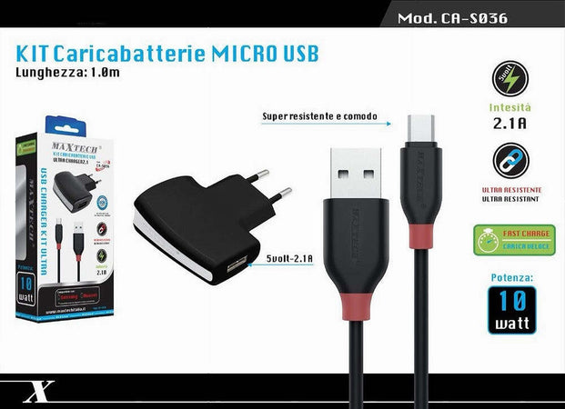 Kit-Caricabatteria-Adattatore-Di-Ricarica-Con-Cavo-Micro-Usb-1mt-Maxtech-Ca-s036