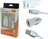 Kit Caricabatterie 3in1 Adattatore Caricatore Auto Rete Cavo Usb Tipo C Tpc-3301 Elettronica/Cellulari e accessori/Accessori/Caricabatterie/Caricabatterie da auto Trade Shop italia - Napoli, Commerciovirtuoso.it