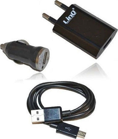 Kit Caricabatterie 3in1 Per Casa Auto Usb Cellulari Smartphone Micro Usb Tc301s Elettronica/Cellulari e accessori/Accessori/Caricabatterie/Caricabatterie da auto Trade Shop italia - Napoli, Commerciovirtuoso.it