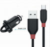 Kit-Caricabatterie-Caricatore-Da-Auto-+-Cavo-Micro-Usb-1mt-10watt-Maxtech-Ma-s03