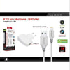 Kit Caricabatterie + Cavo Usb Connettore Lightning 10w 2.1a 1mt Maxtech Ca-s035 Caricabatteria Trade Shop italia - Napoli, Commerciovirtuoso.it