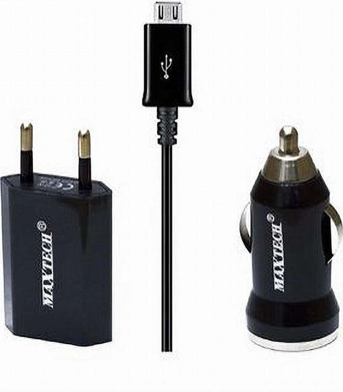 Kit-Caricabatterie-Per-Samsung-Galaxy-Universale-Casa-Auto-Cavo-Micro-Maxtech-Ms-t001