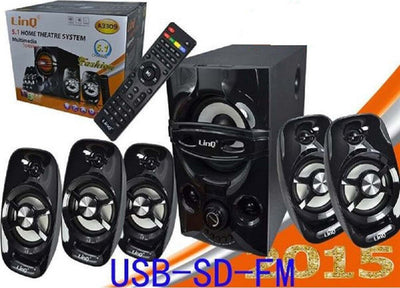 Kit Casse Acustiche A3309 Sistema Altoparlanti Dolby Surround 5.1 Usb Hd Tv Pc Elettronica/Audio e video portatile/Accessori/Casse portatili e Docking Station con altoparlanti/Casse portatili Bluetooth Trade Shop italia - Napoli, Commerciovirtuoso.it