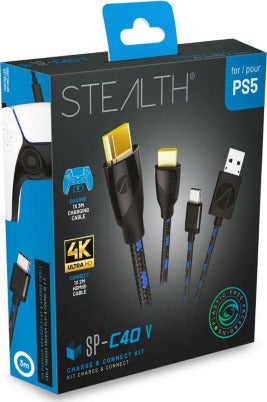 KIT-CAVO-HDMI-ETHERNET-ULTRA-HD-4K-E-CAVO-CARICA-E-GIOCA-STEALTH-SP-C40V-PS5