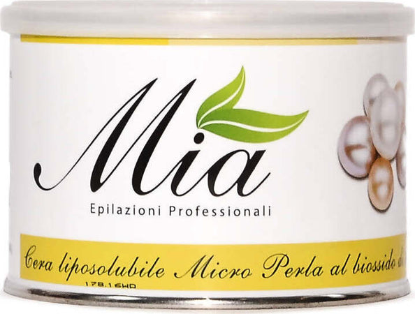 Kit Ceretta Fai da Te Set Depilazione Professionale: 1 Mia 400ml Cera Liposolubile Micro Perle Gialla + 1 RO.IAL Strisce Epilazione 7x20 cm 50pz + 5 Spatolina Stendi Cera in Legno cura del corpo Profumeria Chèri - Locri, Commerciovirtuoso.it