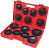 KIT CHIAVE A TAZZA PER FILTRO OLIO 15 PZ AUTO UNIVERSALE CRHOME VANADIUM Auto e Moto/Attrezzi per veicoli/Attrezzi e attrezzatura per sistema olio/Chiavi per il filtro olio Trade Shop italia - Napoli, Commerciovirtuoso.it
