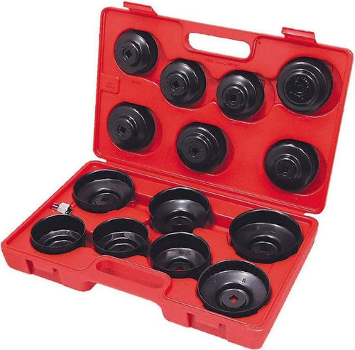 KIT CHIAVE A TAZZA PER FILTRO OLIO 15 PZ AUTO UNIVERSALE CRHOME VANADIUM Auto e Moto/Attrezzi per veicoli/Attrezzi e attrezzatura per sistema olio/Chiavi per il filtro olio Trade Shop italia - Napoli, Commerciovirtuoso.it