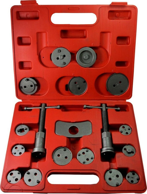 KIT CHIAVE PISTONCINI ARRETRATORE FRENI A DISCO MANUALE AUTO ACCESSORI 18PZ Auto e Moto/Attrezzi per veicoli/Attrezzi per freni/Set di attrezzi per pinze freni Trade Shop italia - Napoli, Commerciovirtuoso.it
