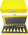 Kit Chiavi A Bussola Torx Maschio E Femmina Helved Da 16pz Cromovanadio Hld10118 Casa, arredamento e bricolage > Bricolage e fai da te > Chiavi da Lavoro Trade Shop italia - Napoli, Commerciovirtuoso.it