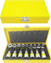Kit-Chiavi-A-Bussola-Torx-Maschio-E-Femmina-Helved-Da-16pz-Cromovanadio-Hld10118