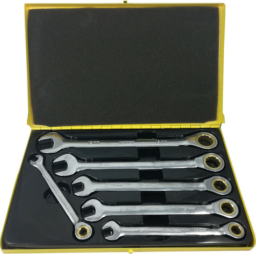 Kit Chiavi Combinate Fisse E A Cricchetto Helved Da 6 Pz Cromo Vanadio Hld10122 Fai da te/Utensili elettrici e a mano/Utensili a mano/Chiavi e chiavi inglesi/Chiavi combinate Trade Shop italia - Napoli, Commerciovirtuoso.it