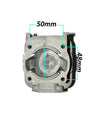 Kit Cilindro Pistone Guarnizioni Ricambio Motosega 40 Mm Decespugliatore Gf-0517