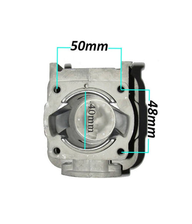 Kit Cilindro Pistone Guarnizioni Ricambio Motosega 40 Mm Decespugliatore Gf-0517
