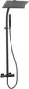 Kit Colonna Doccia Acciaio Inox Nero Opaco Miscelatore Termostatica Soffione Quadrato 30x30cm Tubo Flessibile E Doccino a Mano Fai da te/Attrezzature per cucine e bagni/Attrezzature per bagni/Rubinetti per docce e vasche da bagno e parti/Rubinetti per doccia Shopbagno.it - Roma, Commerciovirtuoso.it