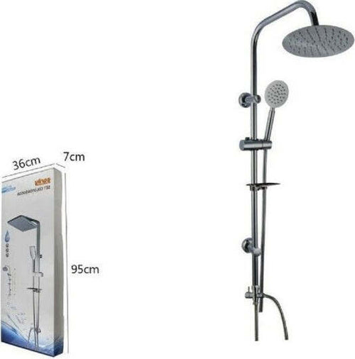 Kit-Colonna-Doccia-Saliscendi-Miscelatore-Cromato-Rubinetto-Soffione-Bagno-69124