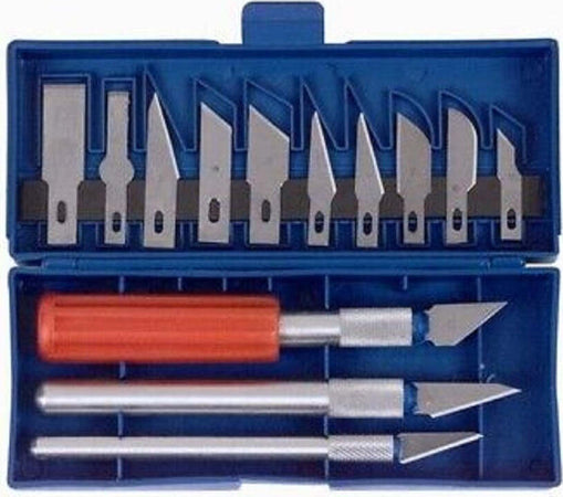 Kit Coltelli Per Balsa 16 Pezzi Lame Di Acciaio Taglia Balza Modellismo Casa e cucina/Hobby creativi/Materiali per hobby creativi/Utensili per il taglio/Taglierini Trade Shop italia - Napoli, Commerciovirtuoso.it