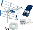 Kit-completo-Digitale-Terrestre-con-Antenna-Yagi-8dB-e-Amplificatore-da-25DB-1-Ingresso-/-1-Uscita