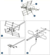 Kit-completo-Digitale-Terrestre-con-Antenna-Yagi-8dB-e-Amplificatore-da-32DB-3-Ingressi-/-1-Uscita