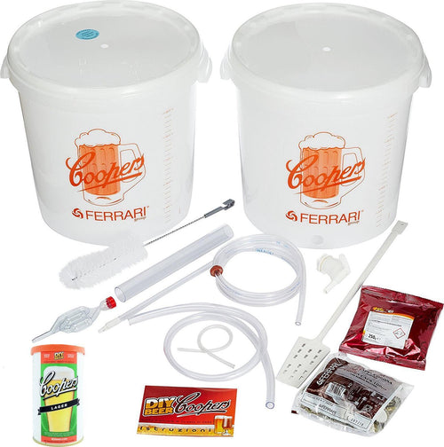 Kit completo fermentazione Birra artigianale con secchi da 25 lt Casa e cucina/Produzione di birra e vino artigianali/Produzione di birra/Kit di accessori La Zappa - Altamura, Commerciovirtuoso.it
