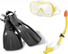 Kit completo pinne maschera e boccaglio da sub adulti per immersioni e snorkeling Sport e tempo libero/Attività ricreative all'aperto/Sport acquatici/Immersione e Snorkeling/Pinne La Zappa - Altamura, Commerciovirtuoso.it