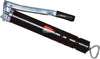 Kit completo siringa grasso a leva per ingrassaggio manuale in metallo brunito 500 gr