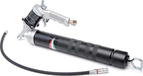 Kit completo siringa grasso pneumatico per ingrassaggio in metallo brunito