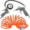 Kit-Compressore-Doppia-Pistola-Soffiaggio-Aria-Compressa-Tubo-5mt-Manometro-3pz