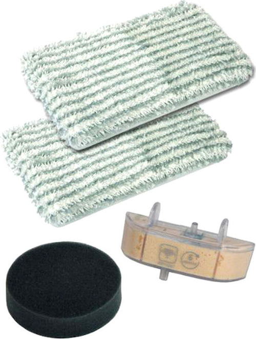 Kit-con-2-panni,-1-filtro-e-1-cartuccia-anticalcare-per-Clean&Steam-Rowenta